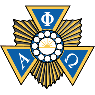 Alpha Phi Omega crest